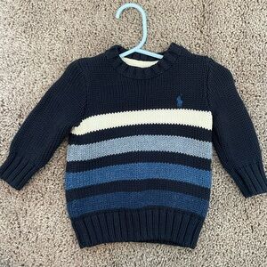 Gently worn baby boy Ralph Lauren sweater